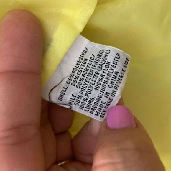 Vintage 80s Arctic Expedition yellow pastel duck applique 12 months Snow suit - Picture 4 of 11